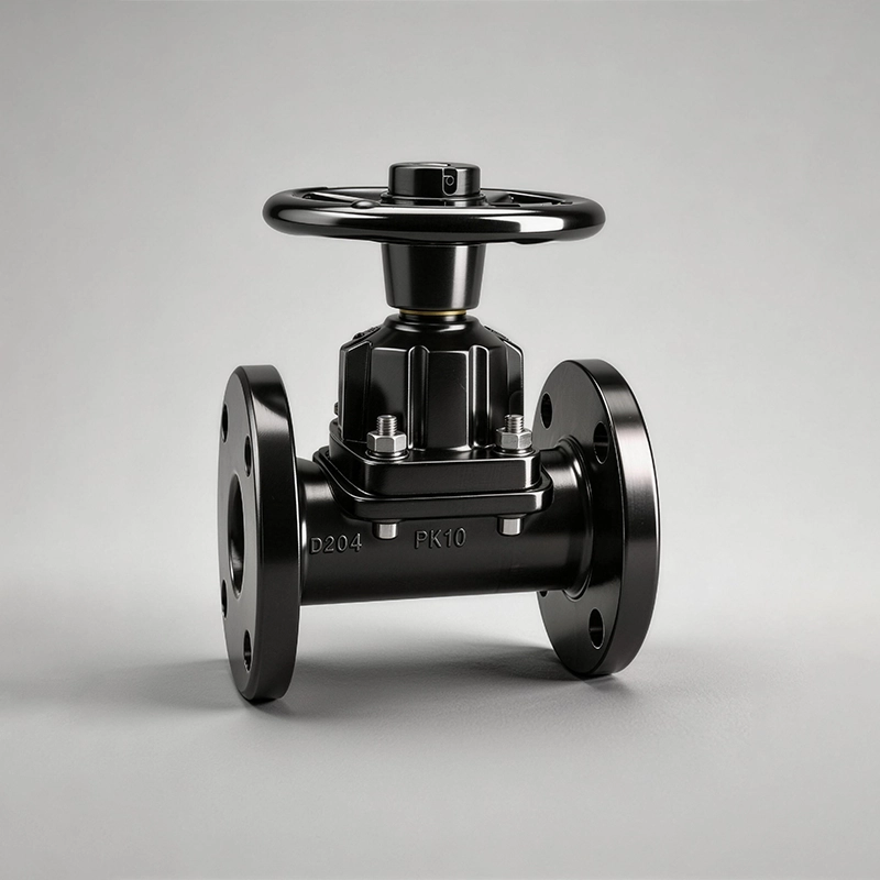 Straight Through Diaphragm Valve Manual Straight Through Diaphragm Valve